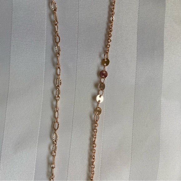 ⭐️💲5 add-on⭐️ Rose gold 2-string necklace - Picture 5 of 7